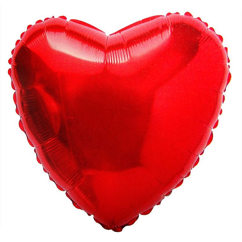 Balao-Metalizado-Flexmetal-Coracao-Vermelho