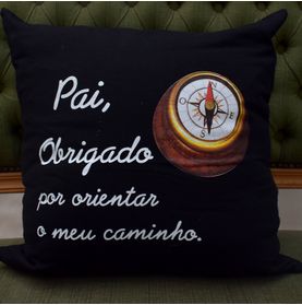 Almofada - Pai, Obrigado Por Orientar o Meu Caminho