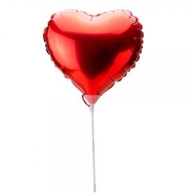 Balão Coração Vermelho 9