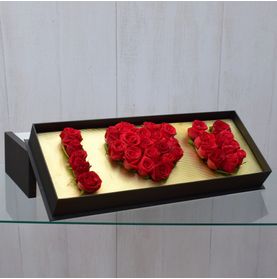 Arranjo Sonho de Rosas Vermelhas (básico)