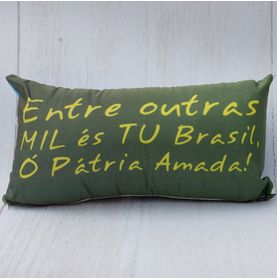 Almofada Baguete És Tu Brasil - Cristo Redentor