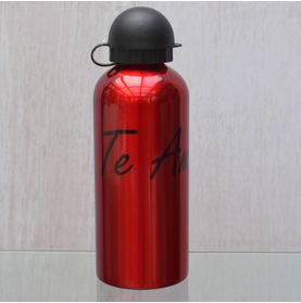 Squeeze Inox Vermelho Te Amo 600ml