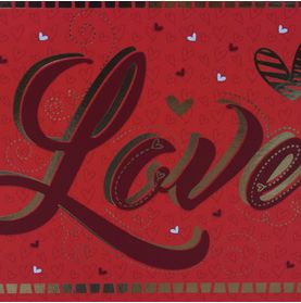 Cartão Origami Love