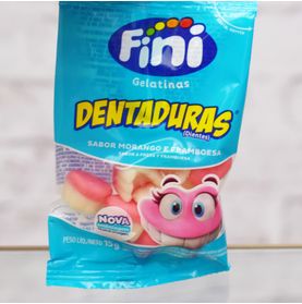Bala Gelatina Fini Dentadura 15g