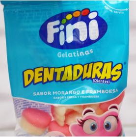 Bala Gelatina Fini Dentadura 15g