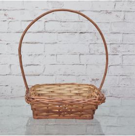 Cesta de Vime Quadrada Pequena