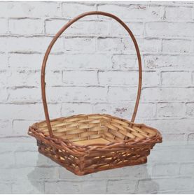 Cesta de Vime Quadrada Pequena
