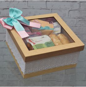 Cesta de Café da Manhã  Feliz Aniversário