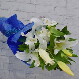 Buquê Lirios Blue