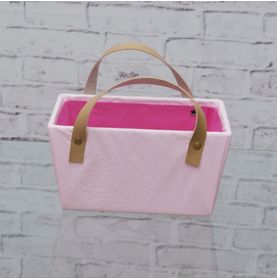 Cesta Diagonal Rosa (disponivel Na Cor Preta)