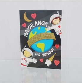 Cartão Maior Amor do Mundo