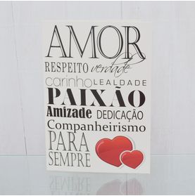 Cartão Amor Respeito de Verdade