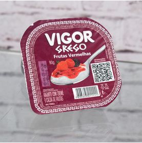 Iogurte Grego Vigor Frutas Vermelhas 90g
