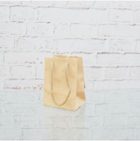 Sacola de Papel Kraft Pp 12x10x7