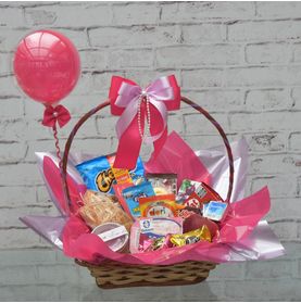 Cesta Criança Feliz com Mini Buble