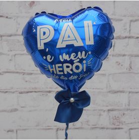 Balão Coração P Pai Meu Herói