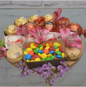 Platter de Chocolates Saborosos para Presentear