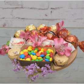 Platter de Chocolates Saborosos para Presentear