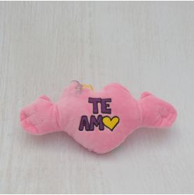 Chaveiro Coração Velboa Rosa Te Amo Pp