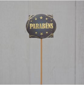Pick Para Flores Parabéns Para Estampas Variadas Und