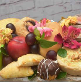 Platter Café da Manhã Compacto para Oferecer com Gratidão
