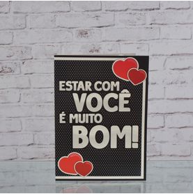 Cartão Estar com Você É Muito Bom