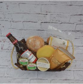 Cesta de Aperitivos Happy Hour com Cerveja Budweiser