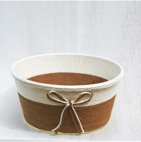 Cesta Paper Natural/branco