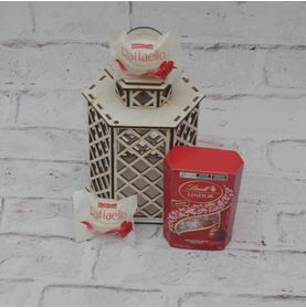 Kit C/lindt e Raffaello Páscoa Iluminada
