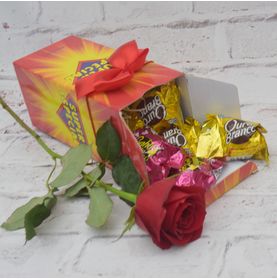 Kit com Bombons para Uma Pessoa Especial C/rosa Carola