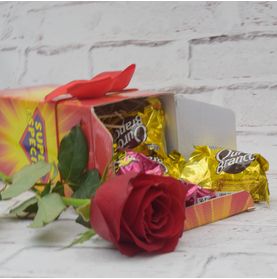 Kit com Bombons para Uma Pessoa Especial C/rosa Carola