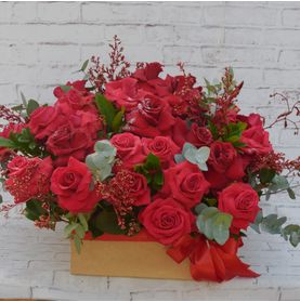 Arranjo com 36 Rosas Colombianas Amor para Brigite