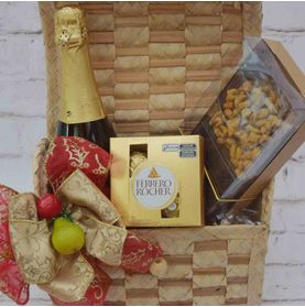 Maleta de Natal Simples e Charmosa para Presentear